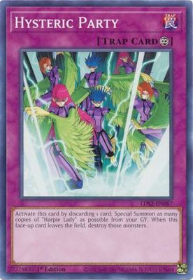 Hysteric Party - LDS2-EN087 - Common 1st Edition Legendary Duelists: Season 2 [LDS2] 1st Edition Singles