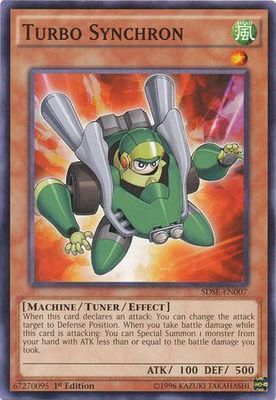Turbo Synchron - SDSE-EN007 - Common 1st Edition Structure Deck: Synchron Extreme 1st Edition Singles
