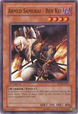 Armed Samurai - Ben Kei - FET-EN023 - Common 1st Edition Flaming Eternity [FET] 1st Edition Singles