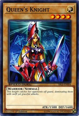 Queen&#39;s Knight - SBLS-EN004 - Common 1st Edition Speed Duel: Arena of Lost Souls Singles