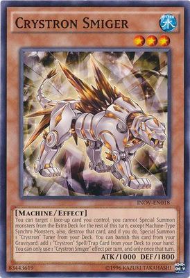Crystron Smiger - INOV-EN018 - Common Unlimited Invasion Vengeance Unlimited Singles