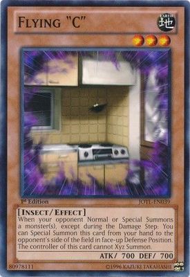 Flying &quot;C&quot; - JOTL-EN039 - Common 1st Edition Judgment of the Light 1st Edition Singles