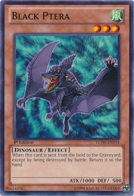 Black Ptera - LCJW-EN154 - Common 1st edition Legendary Collection 4: Joey&#39;s World [LCJW]
