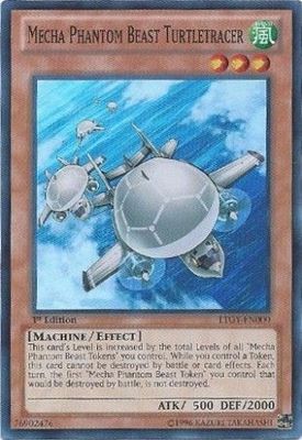 Mecha Phantom Beast Turtletracer - LTGY-EN000 - Super Rare 1st Edition Lord of the Tachyon Galaxy 1st Edition Singles (espanol)