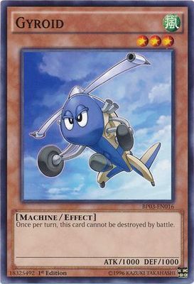 Gyroid - BP03-EN016 - Common 1st Edition Battle Pack 3: Monster League 1st Edition Singles