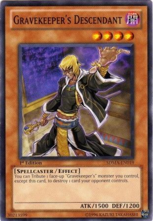 Gravekeeper&#39;s Descendant - SDMA-EN019 - Common 1st Edition Structure Deck: Marik 1st Edition Singles