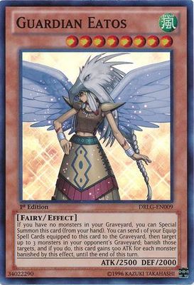 Guardian Eatos - DRLG-EN009 - Super Rare 1st Edition Dragons of Legend 1st Edition Singles