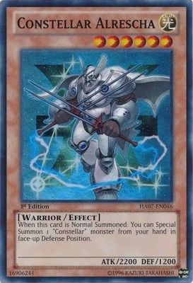 Constellar Alrescha - HA07-EN046 - Super Rare 1st Edition Hidden Arsenal 7: Knight of Stars 1st Edition Singles