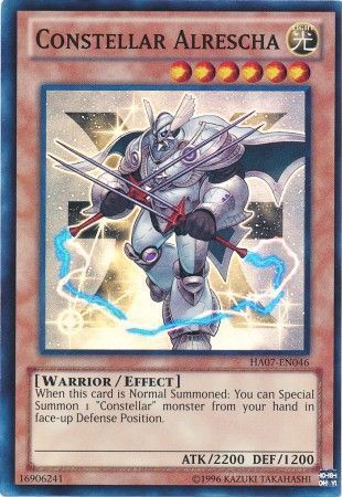 Constellar Alrescha - HA07-EN046 - Super Rare Unlimited Hidden Arsenal 7: Knight of Stars Unlimited Singles