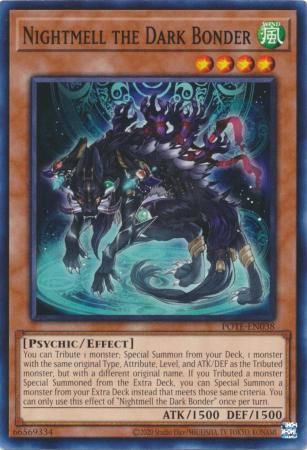 Nightmell the Dark Bonder - POTE-EN038 - Common Unlimited Power of the Elements Unlimited Singles