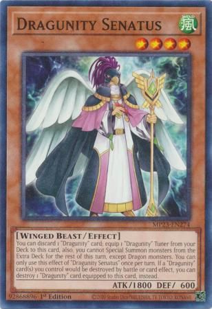 Dragunity Senatus - MP23-EN274 - Common 1st Edition Mega Tin 2023 Dueling Heroes Singles