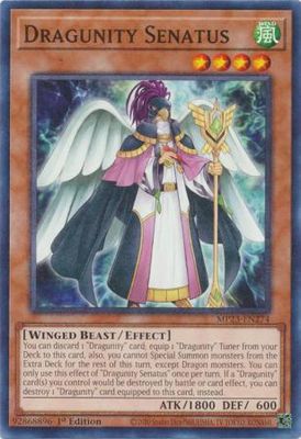 Dragunity Senatus - MP23-EN274 - Common 1st Edition Mega Tin 2023 Dueling Heroes Singles