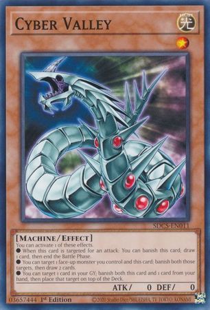 Cyber Valley - SDCS-EN011 - Common 1st Edition Structure Deck: Cyber Strike 1st Edition Singles