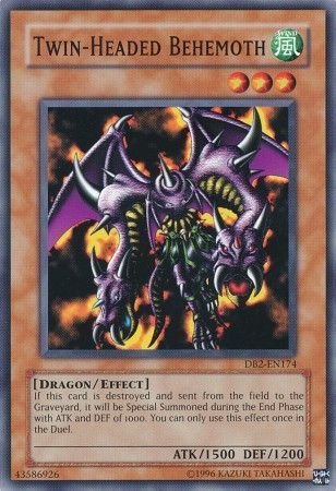 Twin-Headed Behemoth - DB2-EN174 - Common Unlimited Dark Beginning 2 DB2