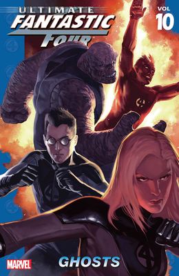 SH11 Ultimate Fantastic Four Comic Marvel Comic Libro Ingles 4 Fantasticos Comic