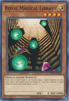 Royal Magical Library - OP16-EN016 - Common Unlimited  OTS Tournament Pack 16 (OP16) (espanol)