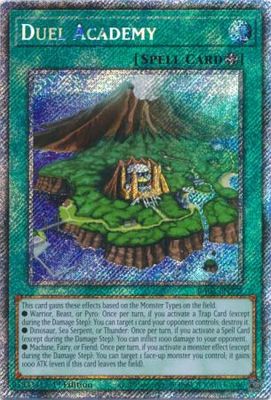 Duel Academy - RA03-EN275 - Platinum Secret Rare 1st Edition Quarter Century Bonanza 1st Edition Singles