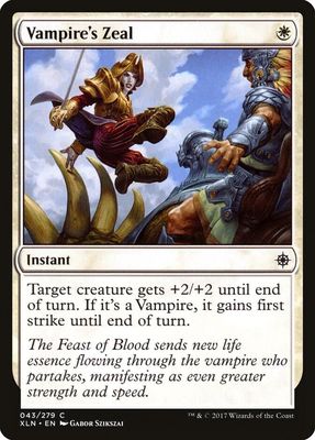 Vampire&#39;s Zeal 043/279 - Ixalan (XLN)