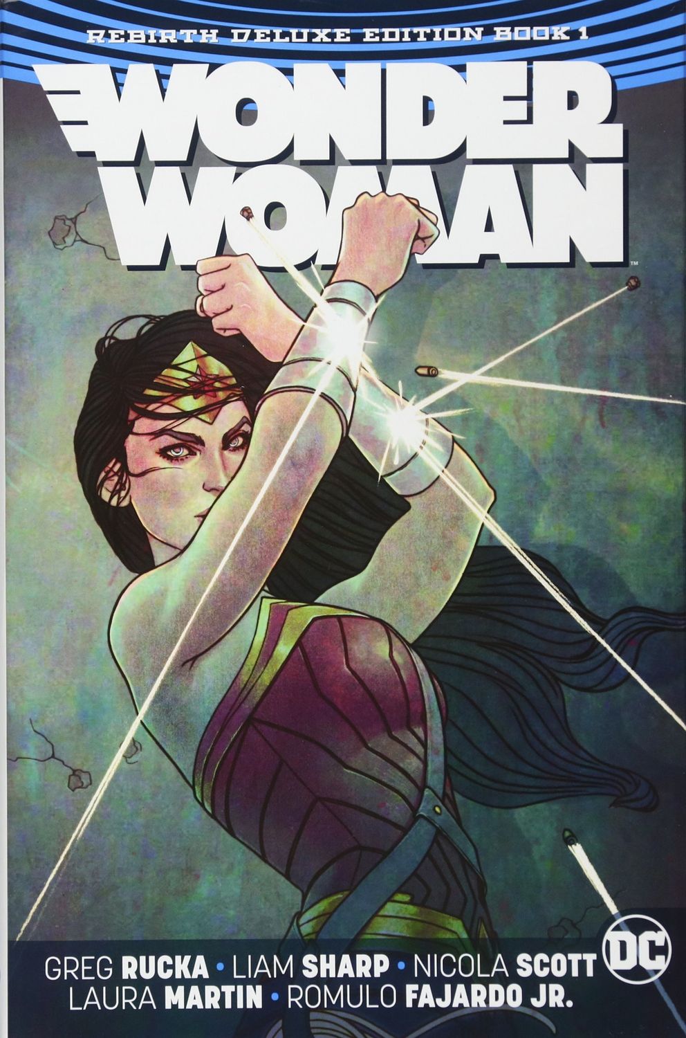 SH11 Wonder Woman Comic Wonder Woman Rebirth Deluxe Edition Book 1 Tapa Dura DC Comics Ingles Libro Mujer Maravilla Comic