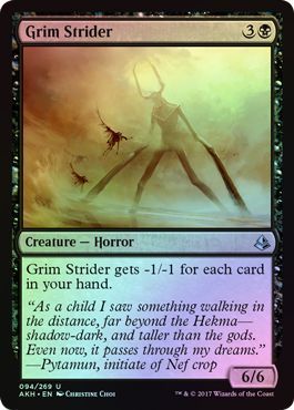 Grim Strider 094/269 - Foil Amonkhet Foil Singles