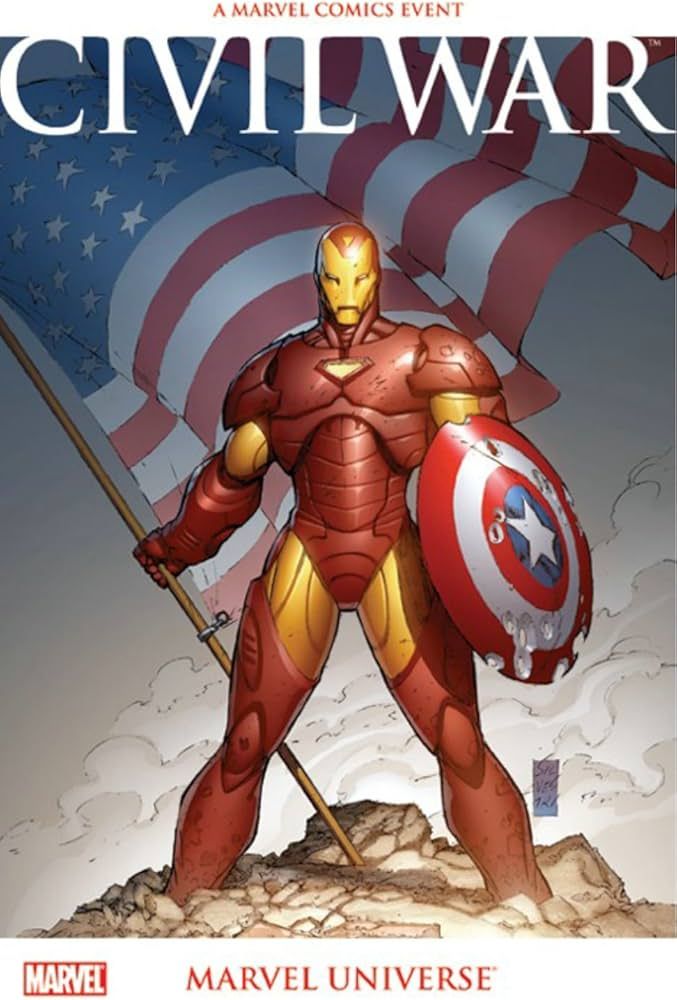 SH11 Civil War Comic Marvel Universe Libro Ingles
