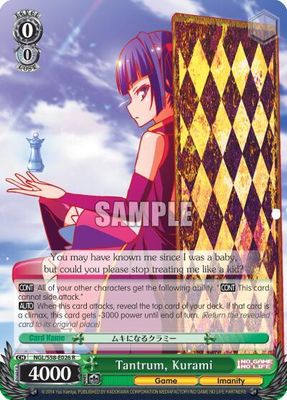 Tantrum, Kurami - No Game No Life (NGL/S58) No Game No Life