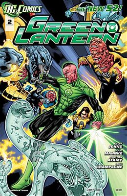 SH Green Lantern Comic Issue 2 DC Comics Ingles The New 52