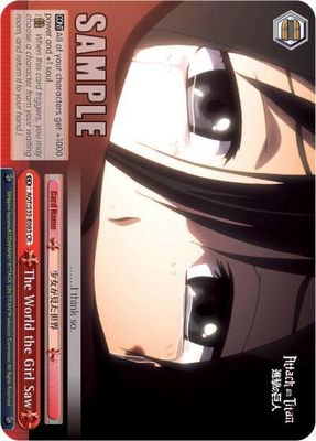 The World the Girl Saw - Attack on Titan (AOT/S35) Attack on Titan