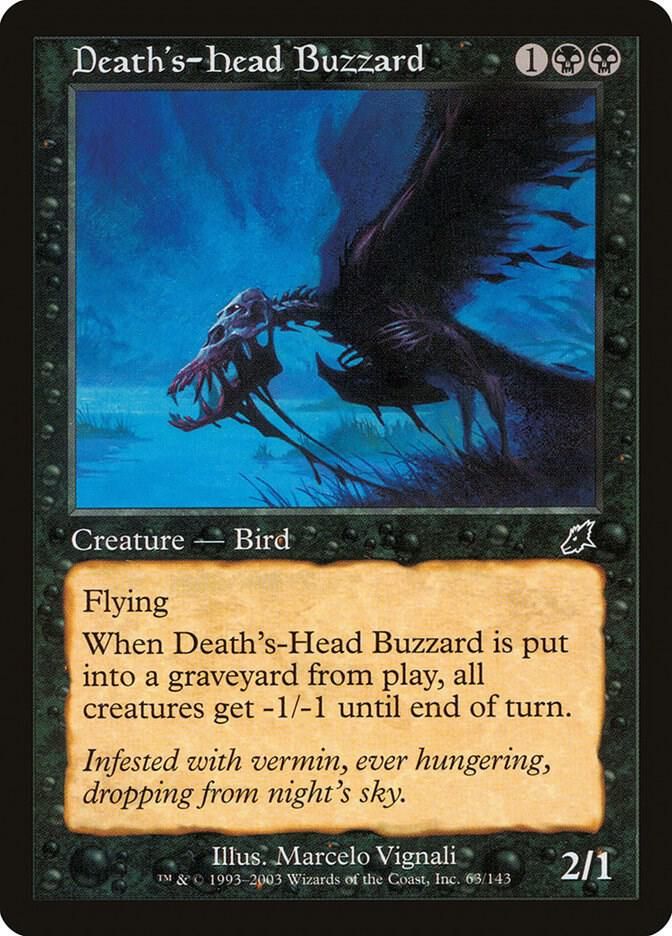 Death&#39;s-Head Buzzard 63/143 - Scourge (SCG)