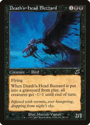 Death&#39;s-Head Buzzard 63/143 - Scourge (SCG)