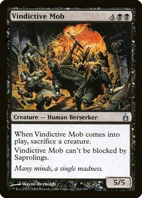 Vindictive Mob 112/306 - Ravnica: City of Guilds (RAV)