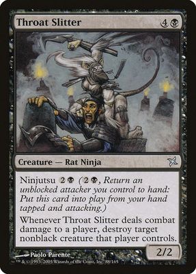 Throat Slitter 88/165 - Betrayers of Kamigawa (BOK)