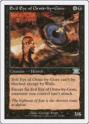 Evil Eye of Orms-by-Gore 126/350 - Classic Sixth Edition (6ED)