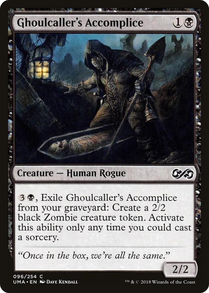 Ghoulcaller&#39;s Accomplice 096/254 - Ultimate Masters (UMA)