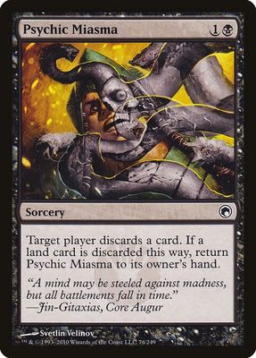 Psychic Miasma 76/249 - Scars of Mirrodin (SOM)
