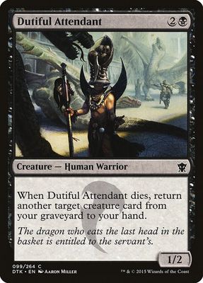 Dutiful Attendant 099/264 - Dragons of Tarkir (DTK)