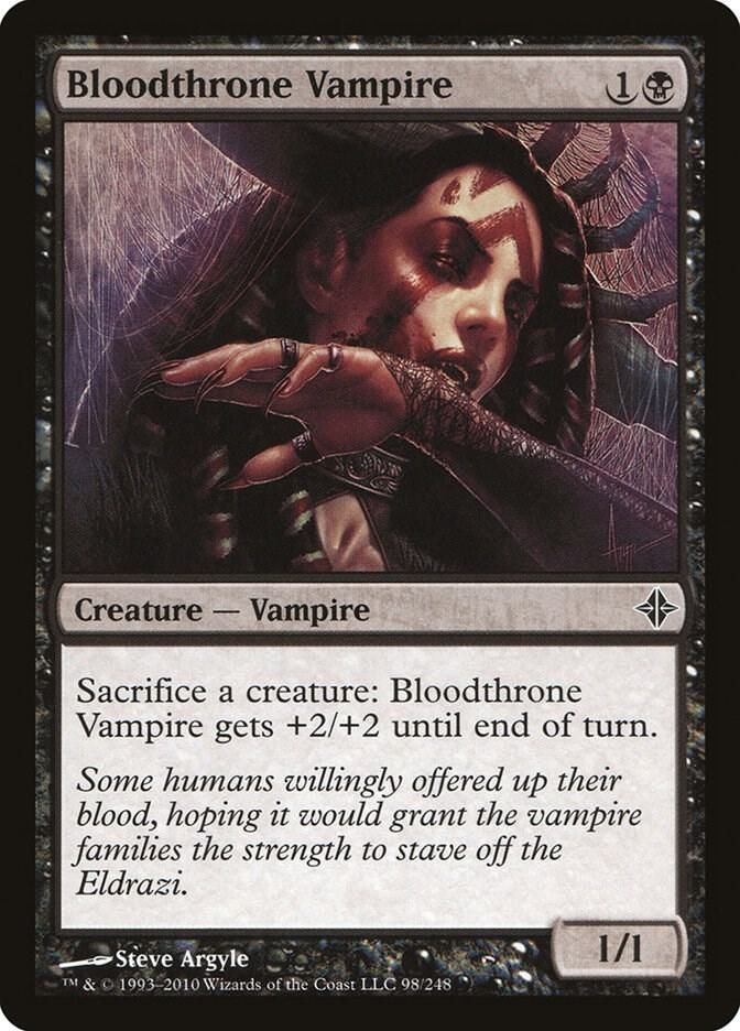 Bloodthrone Vampire 98/248 - Rise of the Eldrazi (ROE)