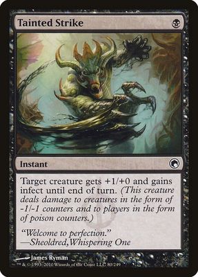 Tainted Strike 80/249 - Scars of Mirrodin (SOM)