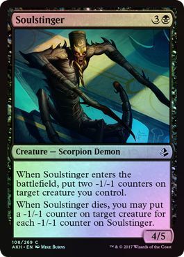 Soulstinger 108/269 - Foil Amonkhet Foil Singles