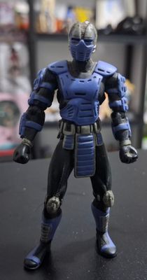 SH10 Cyber Smoke Figura Mortal Kombat Figura 3.75 Pulgadas Articulada