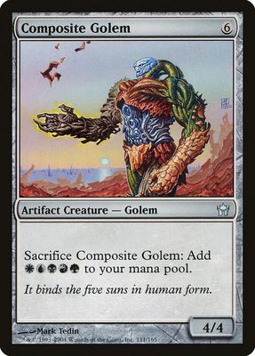 Composite Golem 111/165 - Fifth Dawn (5DN)