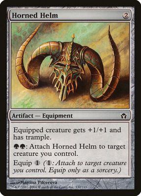 Horned Helm 132/165 - Fifth Dawn (5DN)