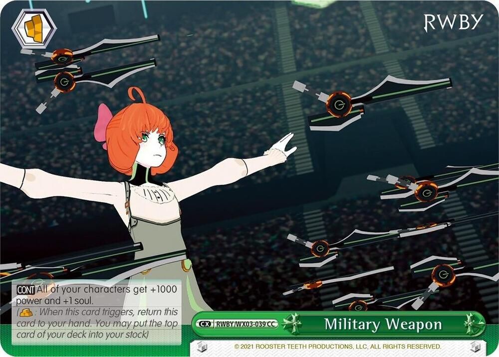 Military Weapon - RWBY (RWBY/WX03) RWBY