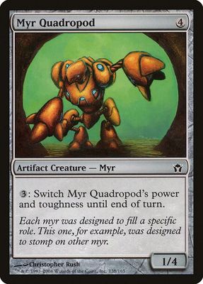 Myr Quadropod 138/165 - Fifth Dawn (5DN)
