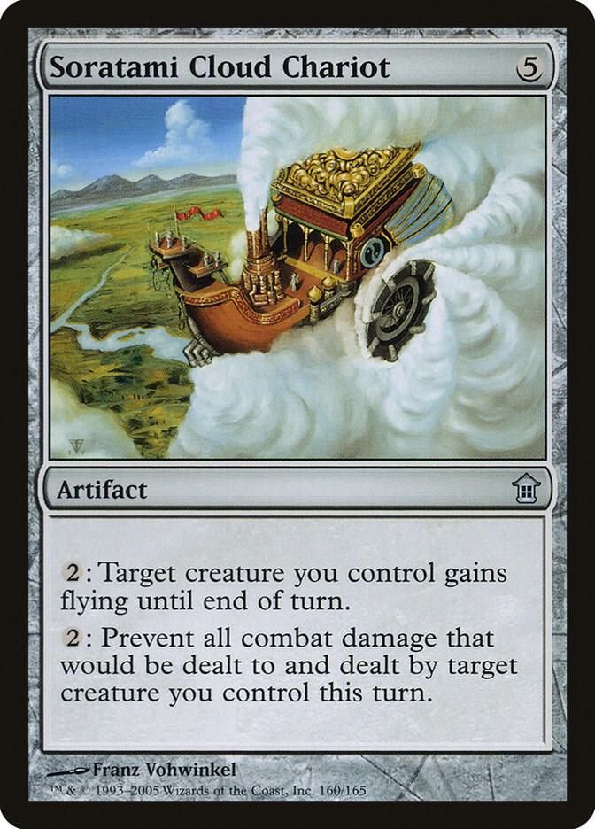 Soratami Cloud Chariot 160/165 - Saviors of Kamigawa (SOK)