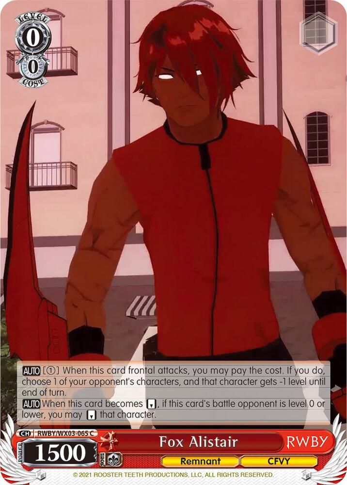 Fox Alistair - RWBY (RWBY/WX03) RWBY