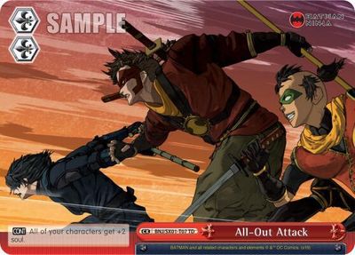 All-Out Attack - Batman Ninja (BNJ/SX0) Batman Ninja