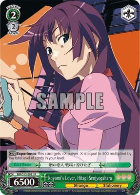 Koyomi&#39;s Lover, Hitagi Senjyogahara - BAKEMONOGATARI (BM/S15)