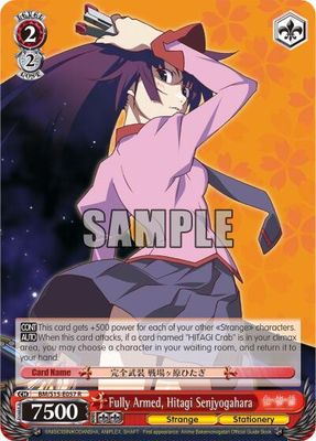 Fully Armed, Hitagi Senjyogahara - BAKEMONOGATARI (BM/S15)