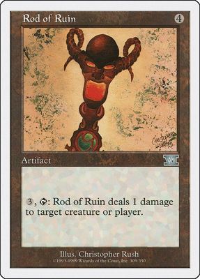 Rod of Ruin 309/350 - Classic Sixth Edition (6ED)